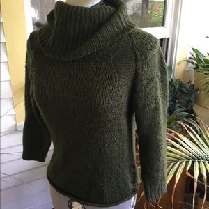 Olive green sweater